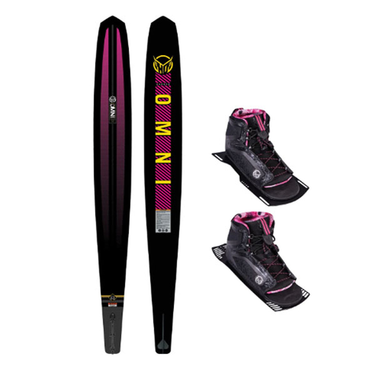 HO Carbon Omni Womens Waterski 2024 + Stance 110 Boot & ARTP