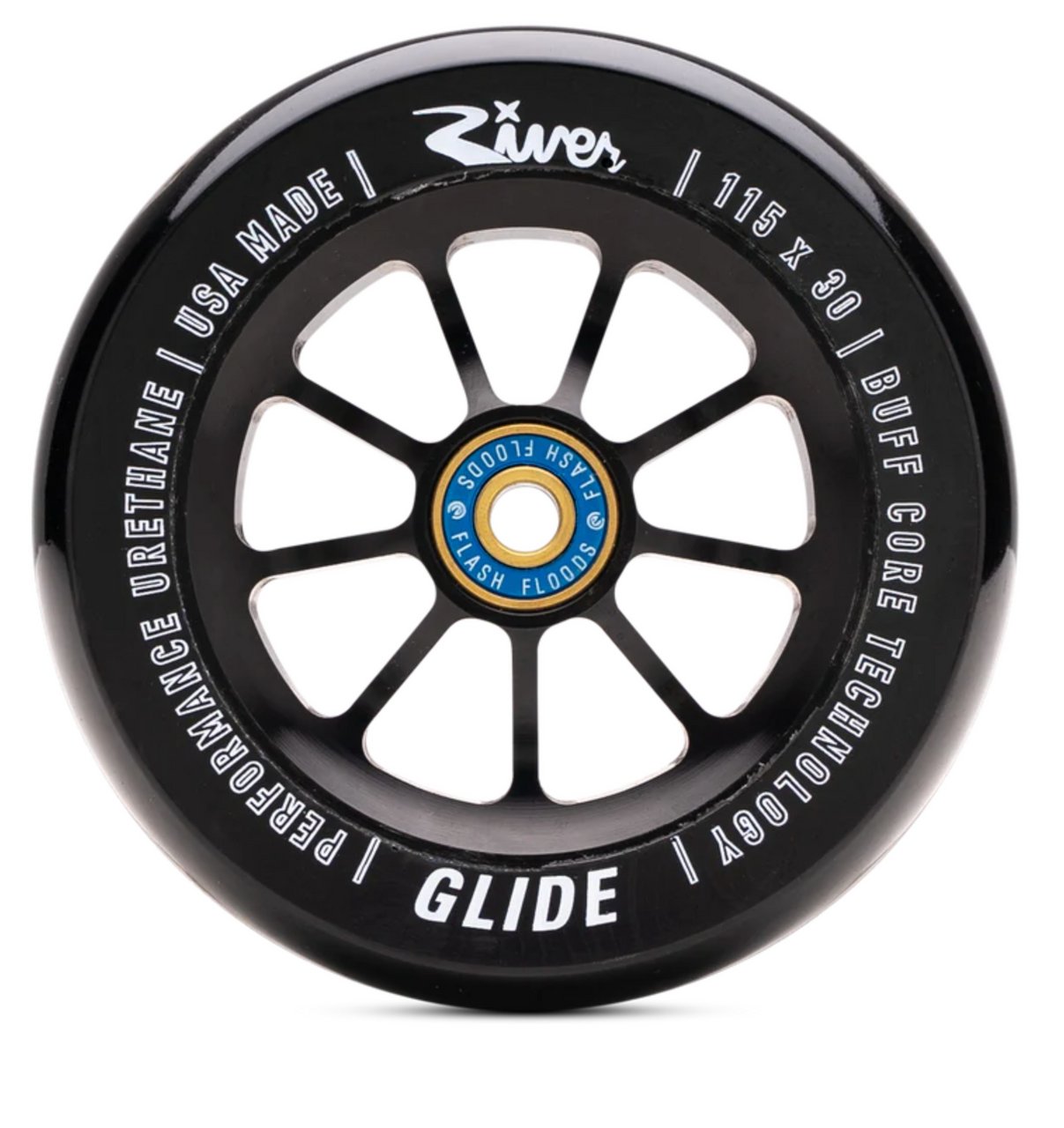 River Shadow Glide Wheels - 30mm Wide