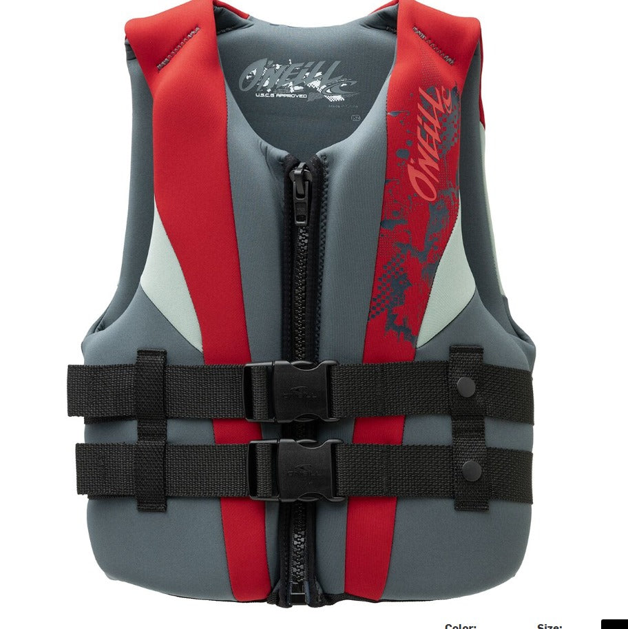O'NEILL Youth Reactor USCG Life Vest 2025