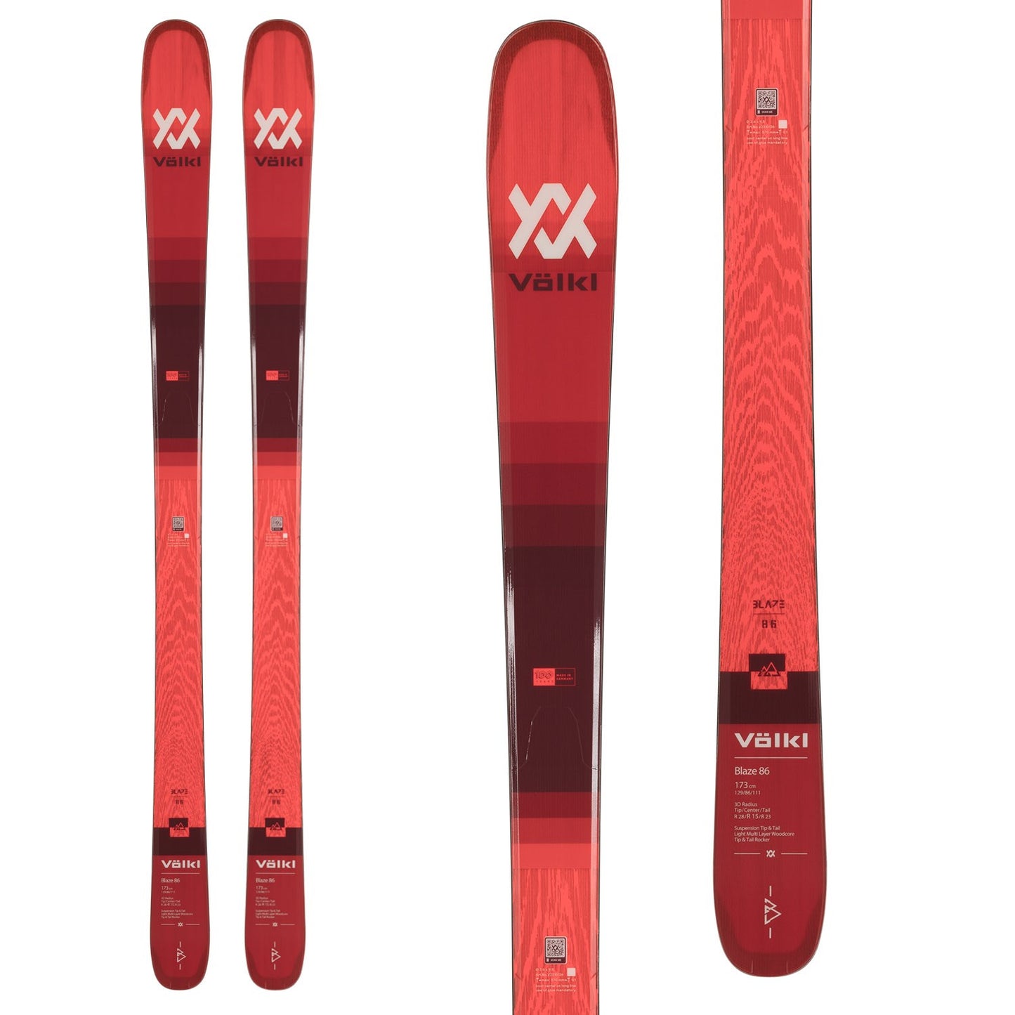 Völkl Blaze 86 Mens Skis 2024