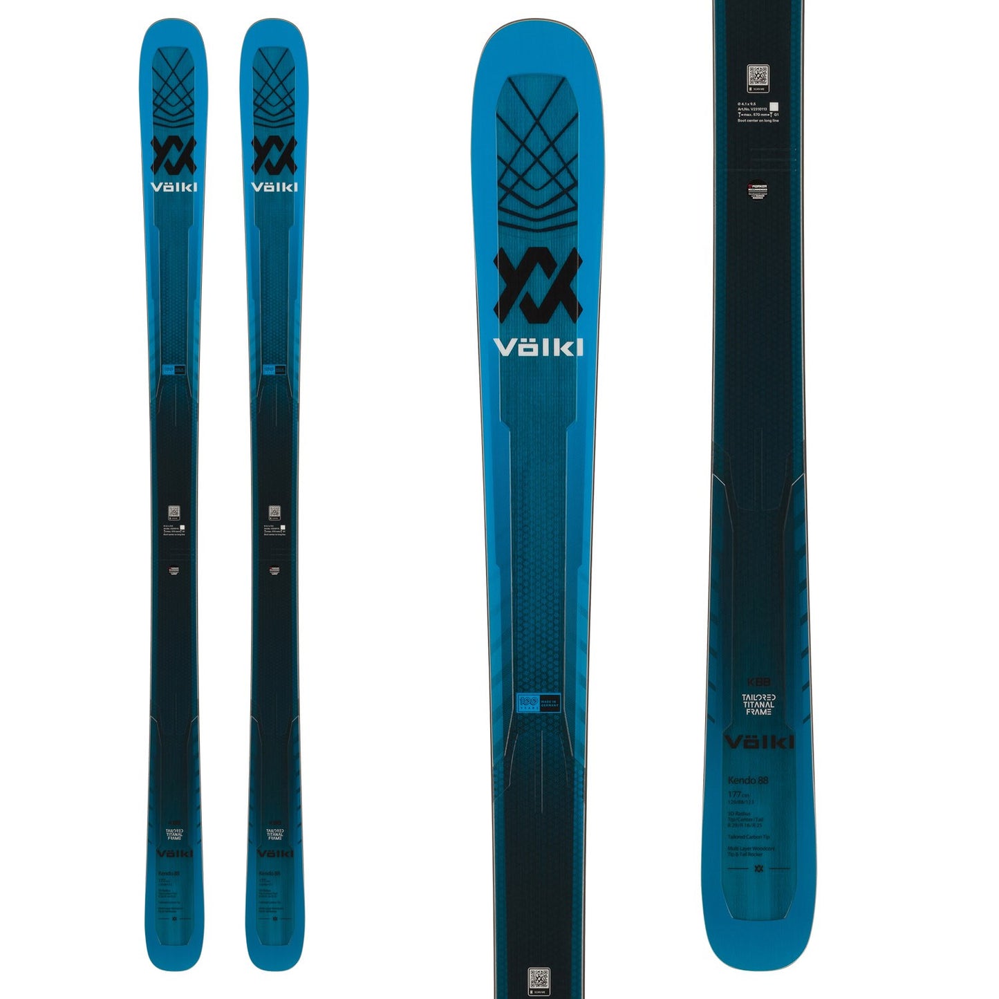 Volkl Kendo 88 Skis 2024