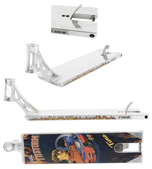 AO Timo Boxed Scooter Deck - Silver