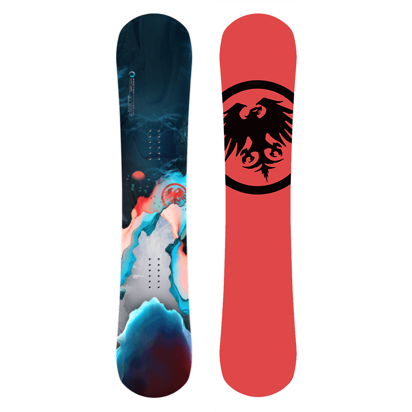 Never Summer Proto Synth Women's Snowboard 2022 (black/red bottom)
