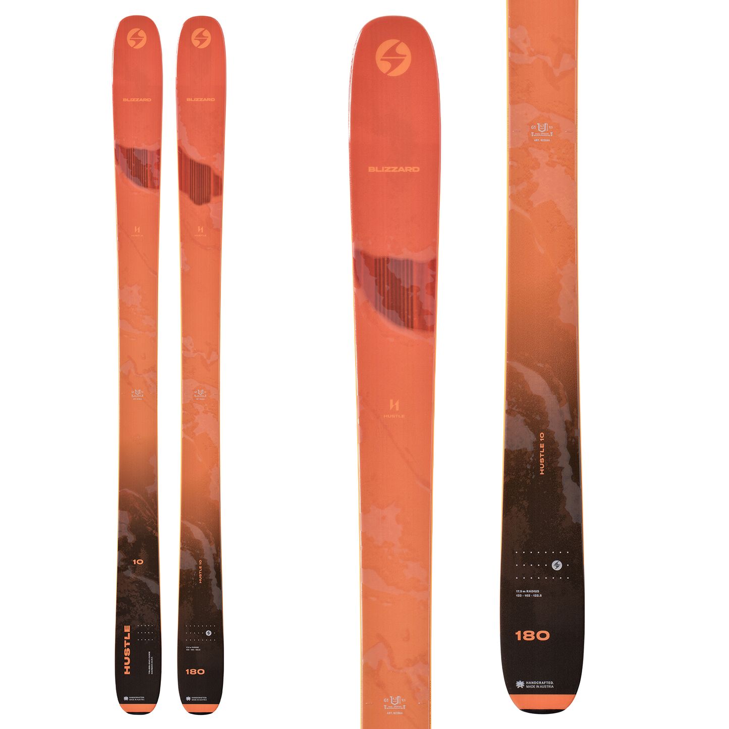 Blizzard Hustle 10 Men's Skis 2023