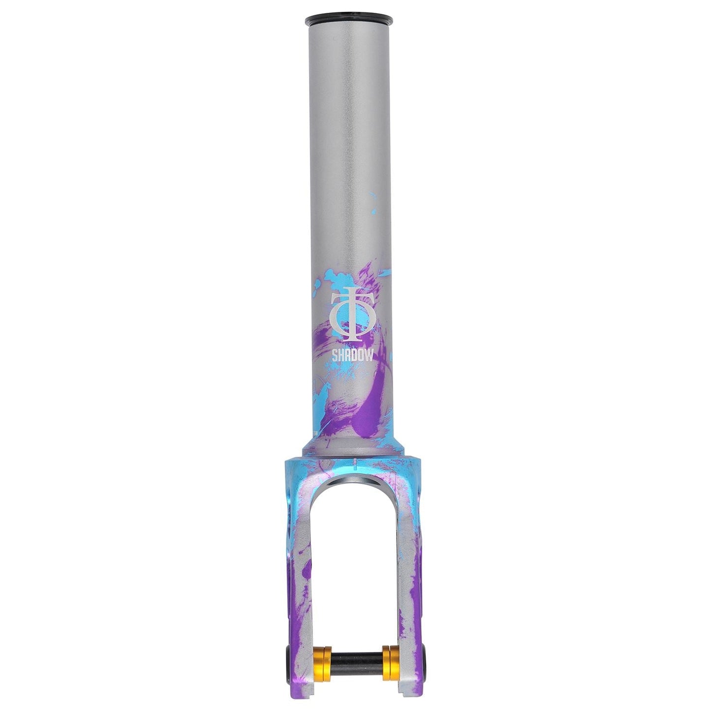 Oath Shadow SCS/HIC Scooter Fork Blue/Purple/Titanium