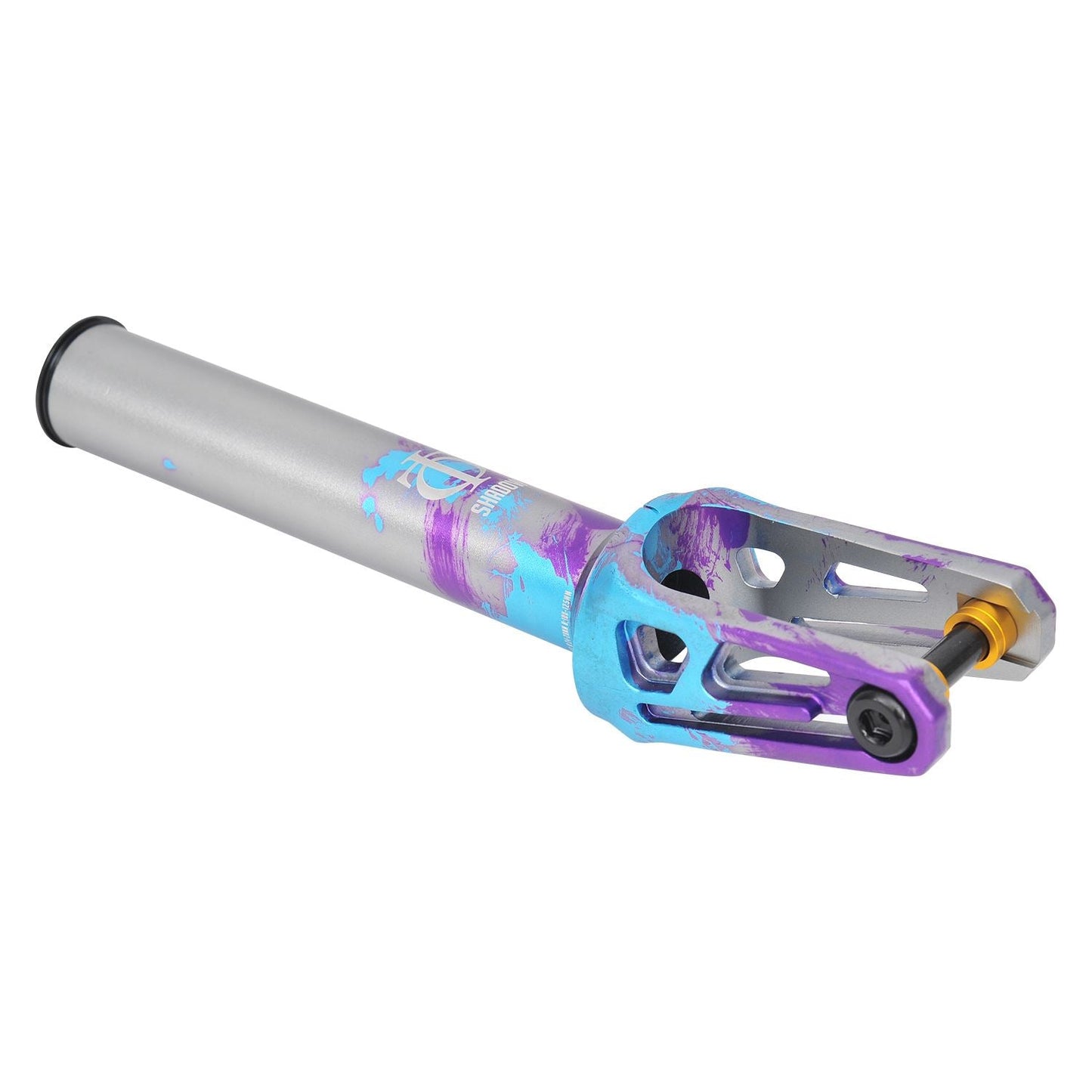 Oath Shadow SCS/HIC Scooter Fork Blue/Purple/Titanium