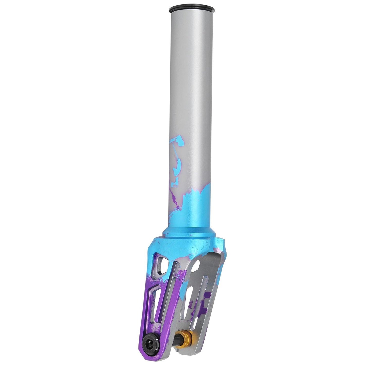 Oath Shadow SCS/HIC Scooter Fork Blue/Purple/Titanium