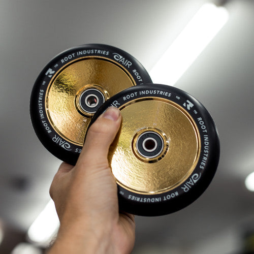 AIR Wheels | Black / Gold Rush