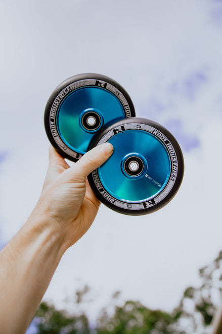 AIR Wheels | Black / Sky Blue