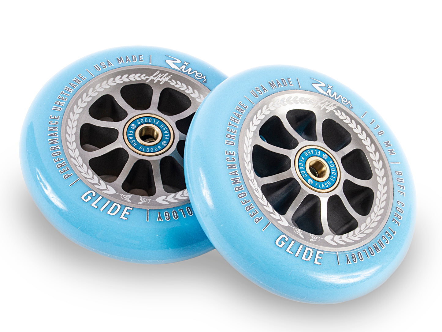 River Wheel Co – “Serenity” Glides 110mm (Juzzy Carter Signature)