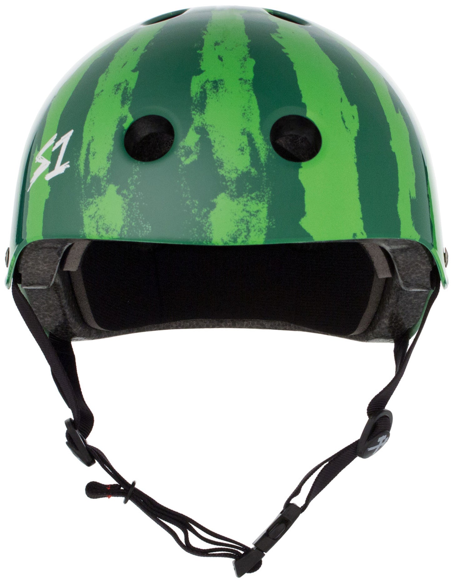 Watermelon Skateboard Helmet S1 Lifer front view.