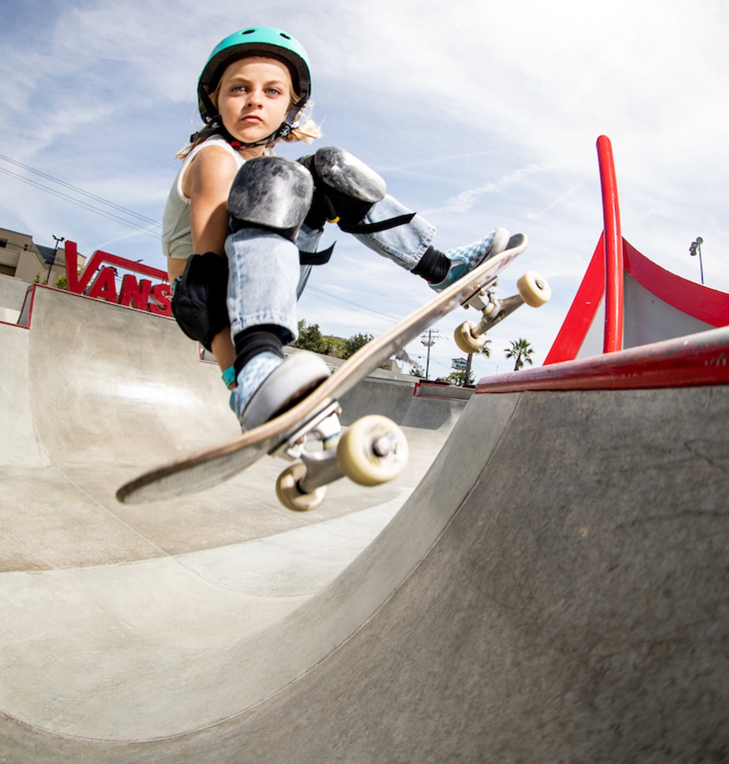 Paige Tobin Melon Grab Skateboarder S1 Mini Lifer Lagoon Gloss