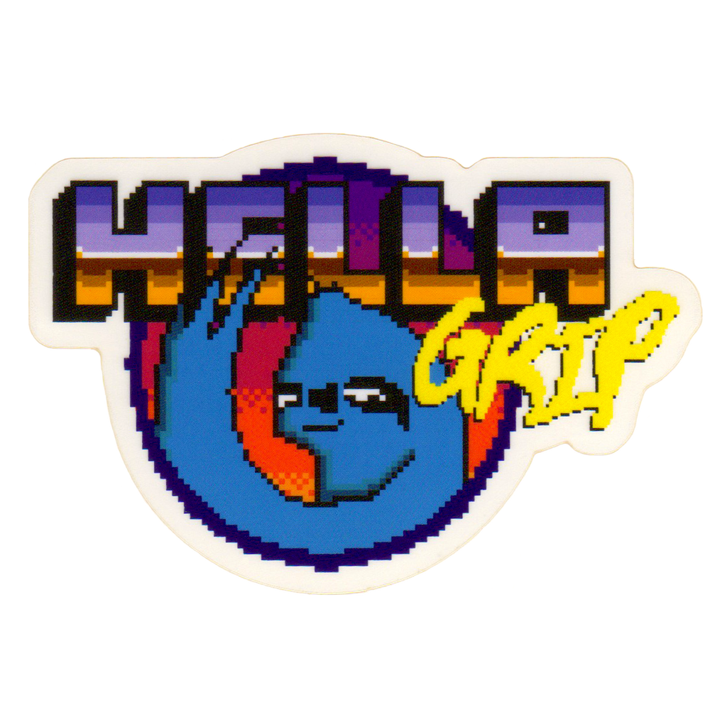 PIXEL SLOTH STICKER