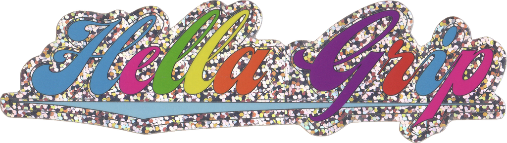 HELLA CLASSIC RAINBOW STICKER