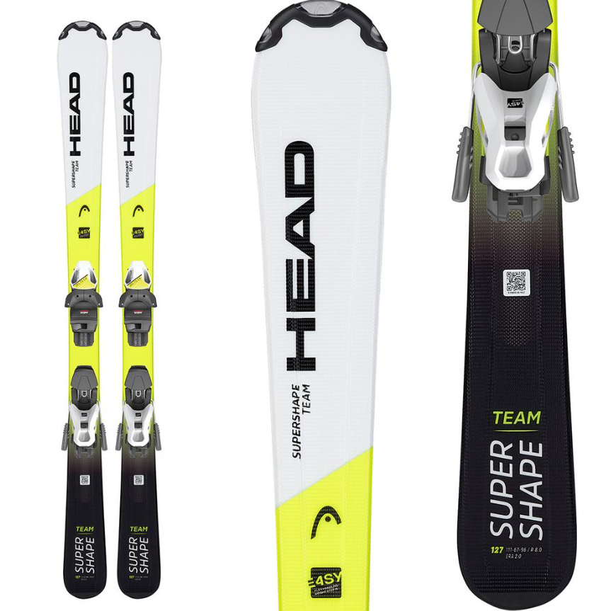 HEAD スキー板 TEAM SUPER SHAPE TEAM 127 2023 Head Supershape Team - KIDS – Demo Sport