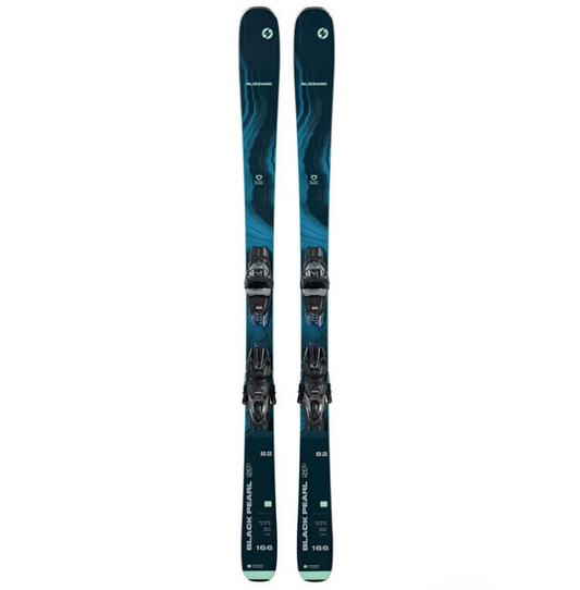 Blizzard Women's Black Pearl 82 Skis with TP10 Bindings '23