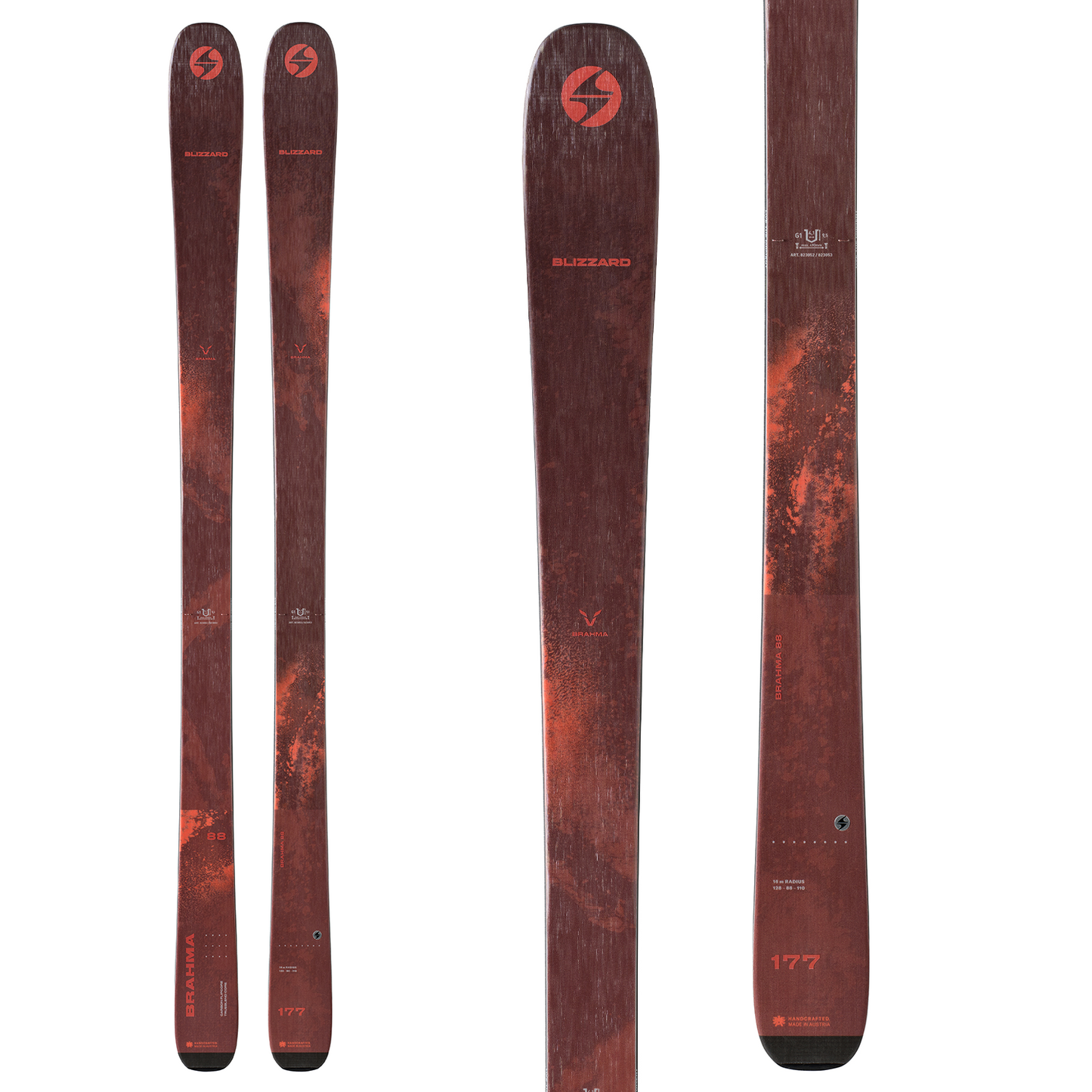 Blizzard Brahma 88 Men's Skis 2023