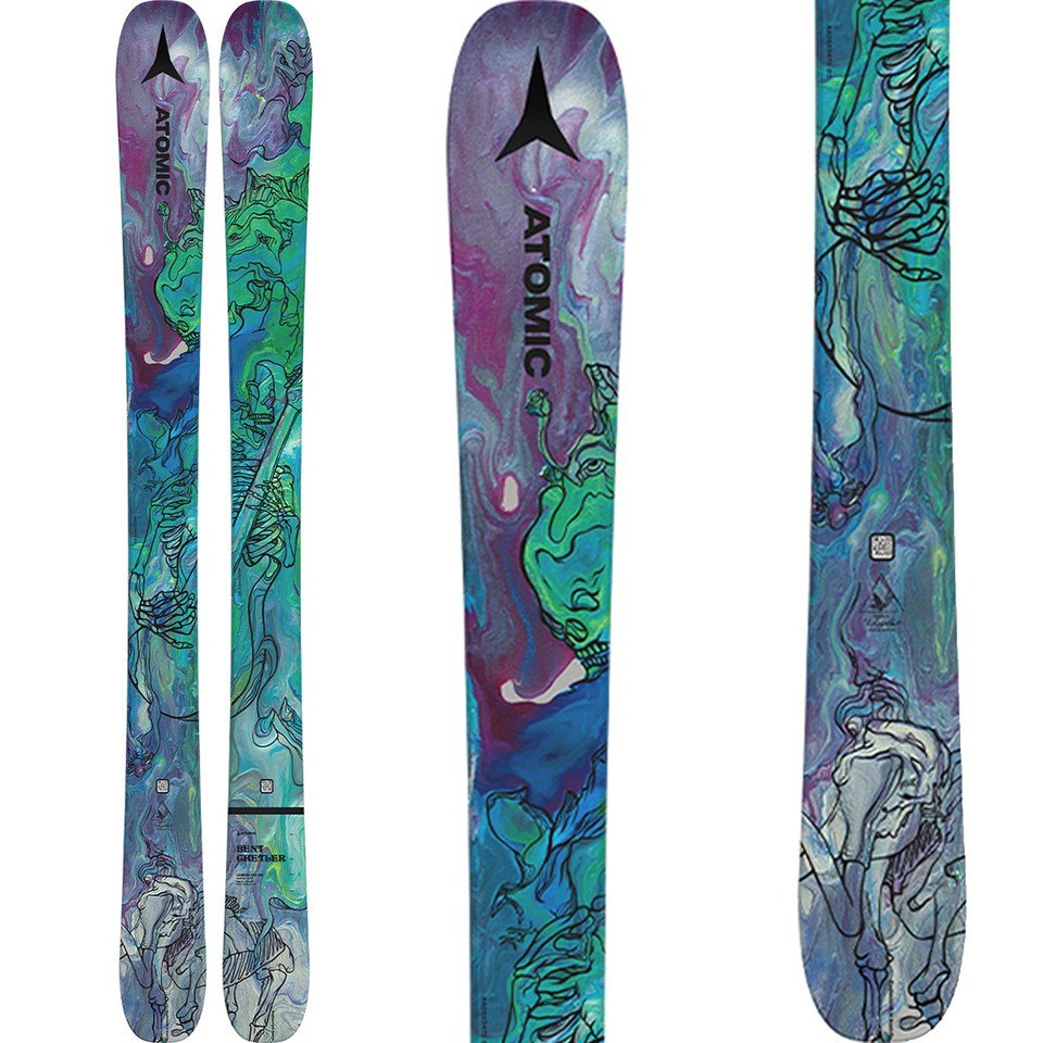Atomic Bent Chetler Mini Skis + Salomon L7 GW Ski Bindings - Kids' 2023