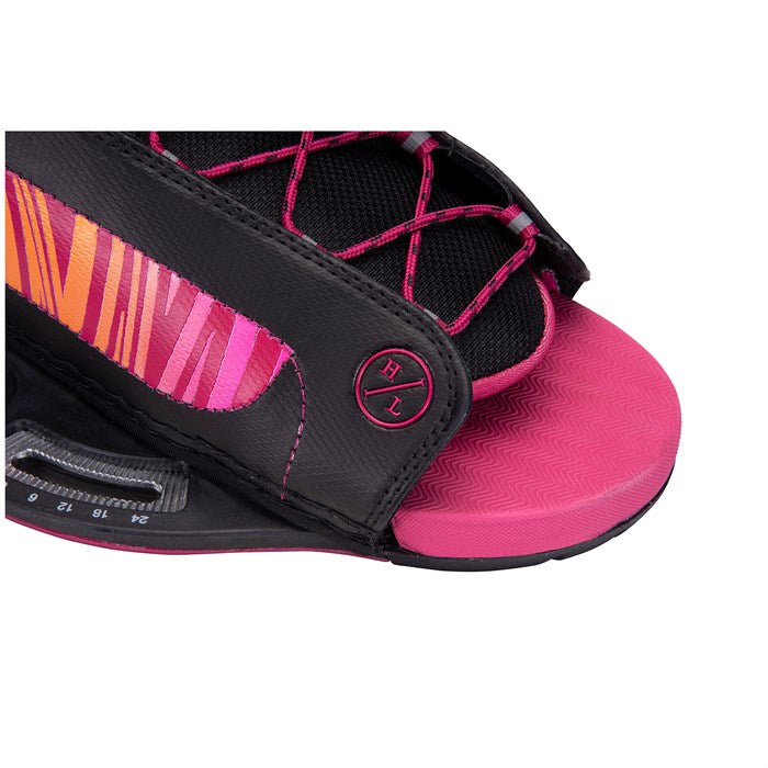 Hyperlite Jinx Women's Wakeboard Bindings Boot Pair 2022