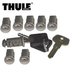 Thule One Key System Cylinders set of 8