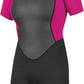 O'Neill Women's Reactor-2 2mm Back Zip Short Sleeve Spring Wetsuit