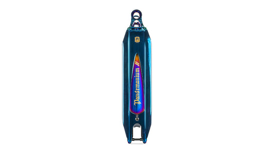 Ethic Pandemonium V2 Scooter Deck - Chrome Blue