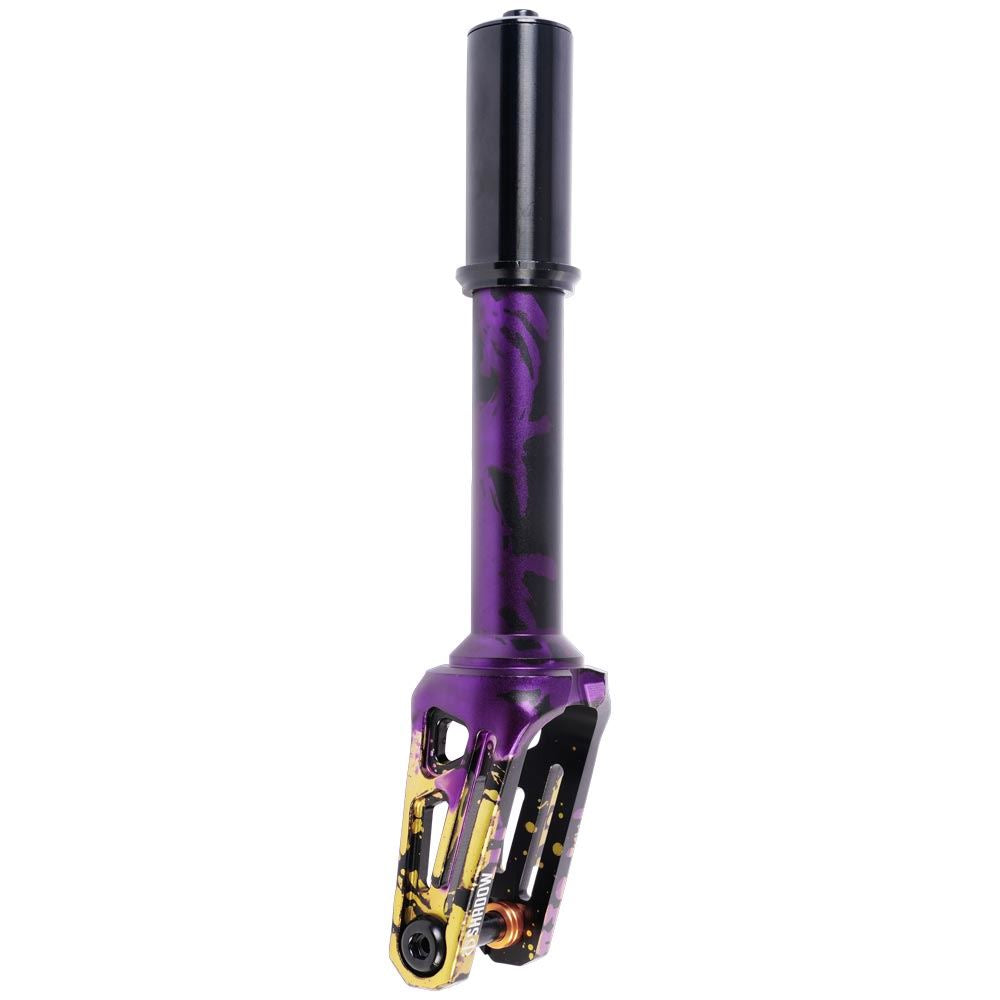 Oath Shadow IHC Scooter Fork - Black/Purple/Yellow