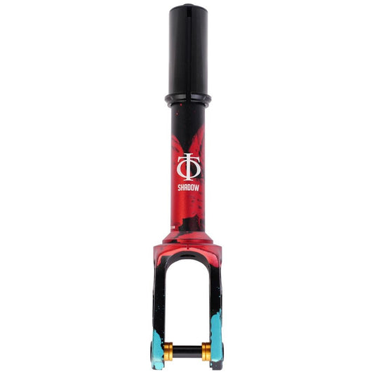 Oath Shadow IHC Scooter Fork - Black/Teal/Red