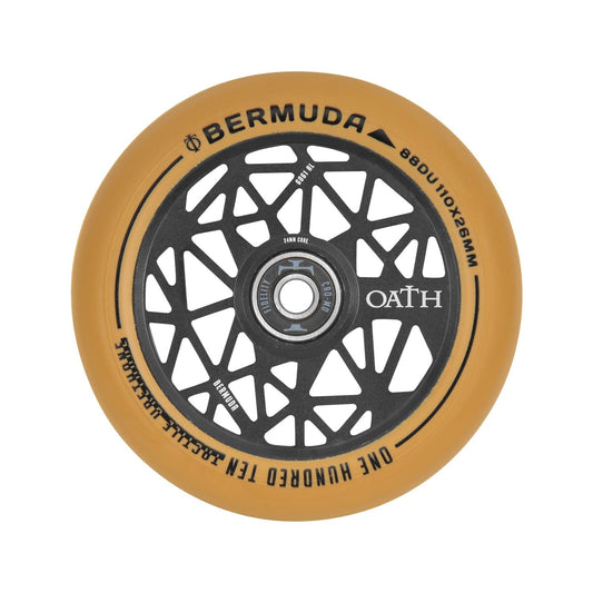 Oath Bermuda 110mm Wheels  - Anodised Black/Gum