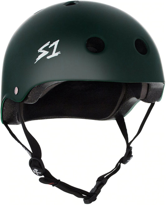 S One Lifer Helmet Skate - Dark Green Matte