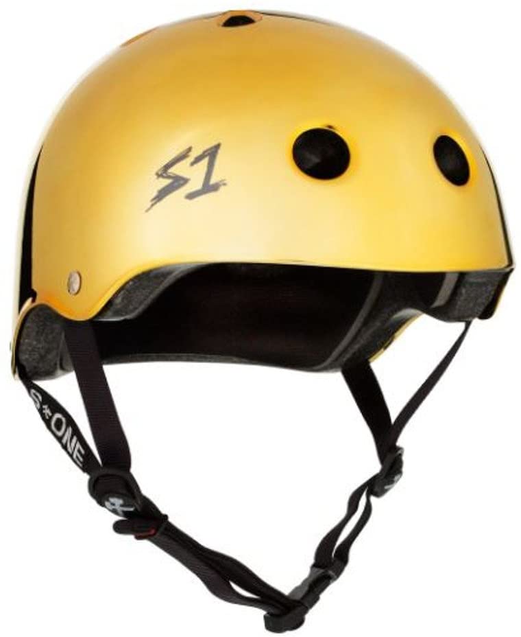 S One Lifer Helmet Skate - Gold Mirror