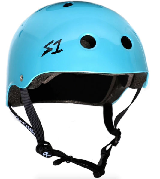 S One Lifer Helmet Skate - Light Blue/Metallic Raymond