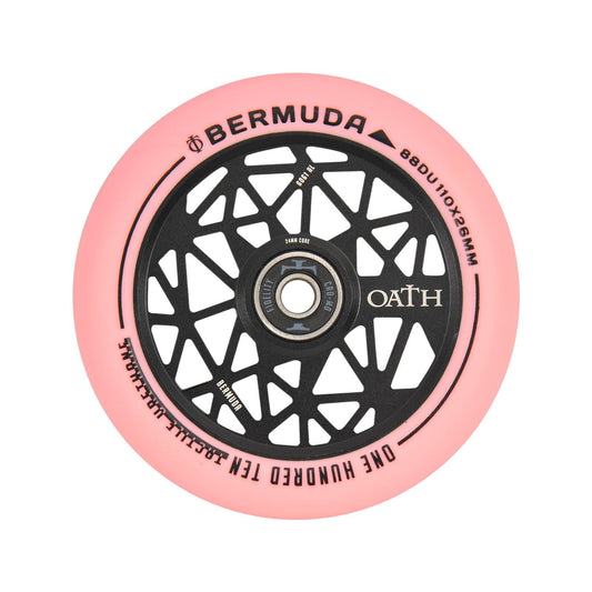 Oath Bermuda 110mm Wheels  - Anodised Black/Pink