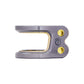 Oath Carcass 2 Bolt Clamp - Gold/Titanium