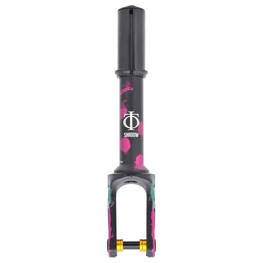Oath Shadow IHC ScooterFork Green/Pink/Black