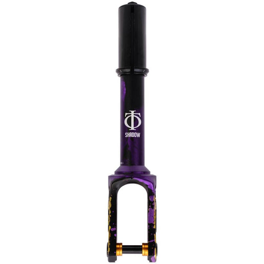 Oath Shadow IHC Scooter Fork - Black/Purple/Yellow