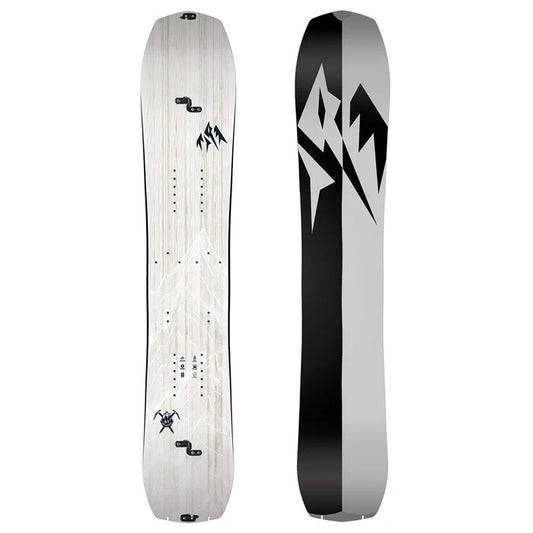 demo jones snowboards Howler Snowboard Sports Basement finish graphic of the Flagship tells a little story about the brand paying tribute to the sustainable roots of Jones Snowboards Jones Snowboards evo