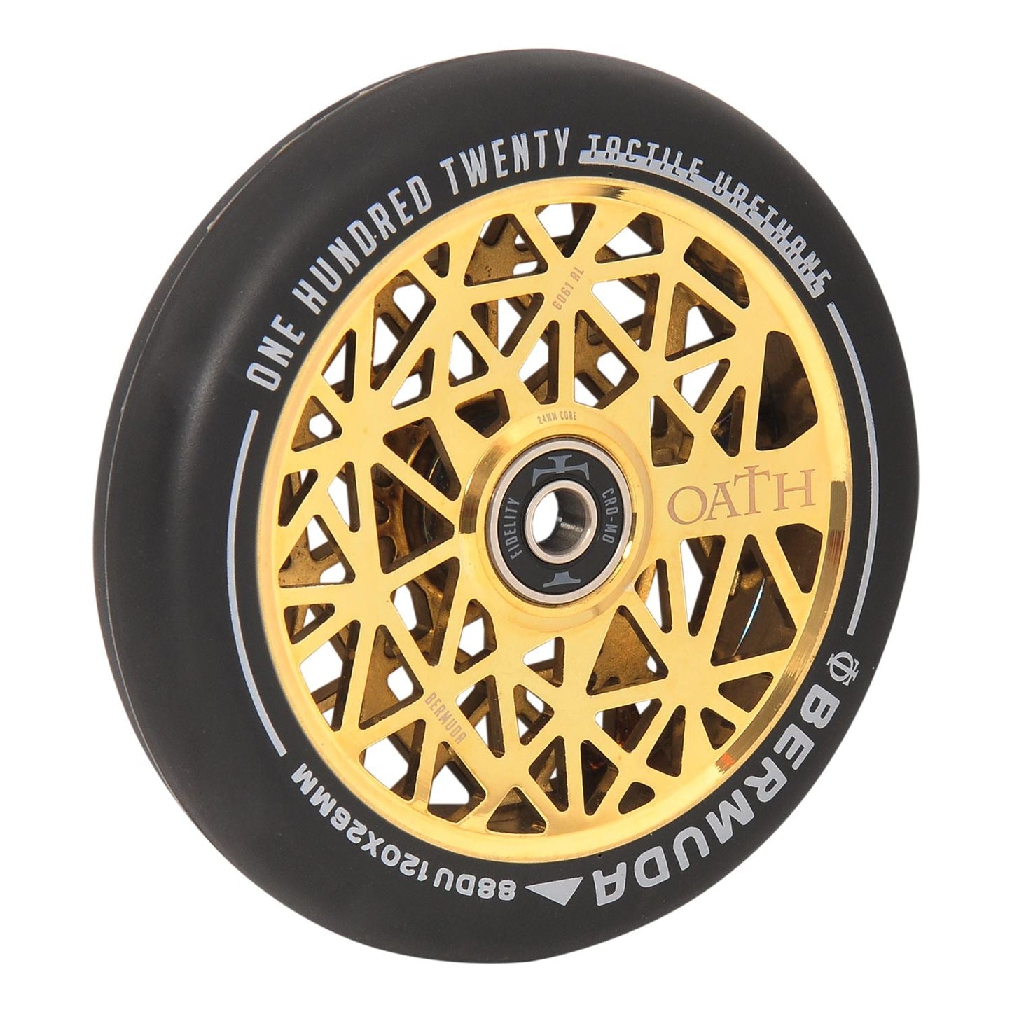 Oath Bermuda 120mm Wheels Neo Gold