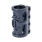 Oath Cage V2 Alloy 4 Bolt SCS Clamp Anodised Satin Black