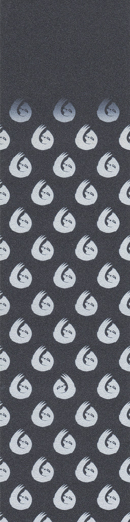 MISPRINT GRIPTAPE: SLOTH DOT (WHITE ON BLACK)