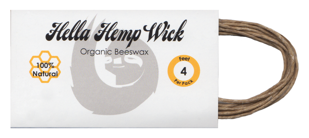 100 Ft OGF Hemp Wick Roll - Organic Flame