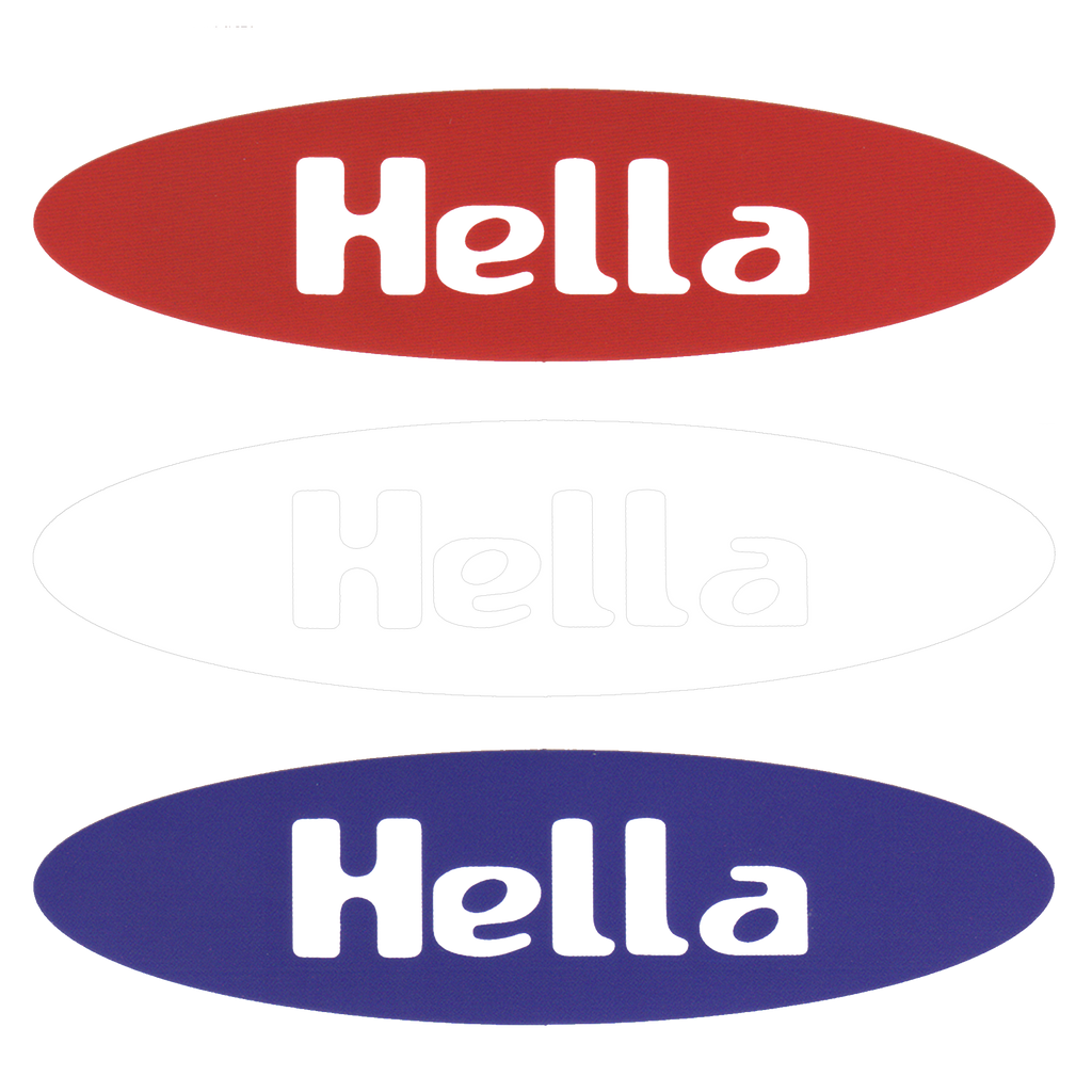 HELLA SHARP STICKER PACK