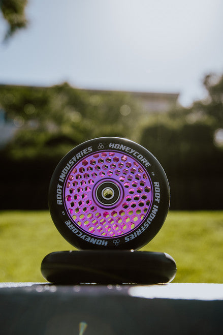 Honeycore Wheels | Black / Purple