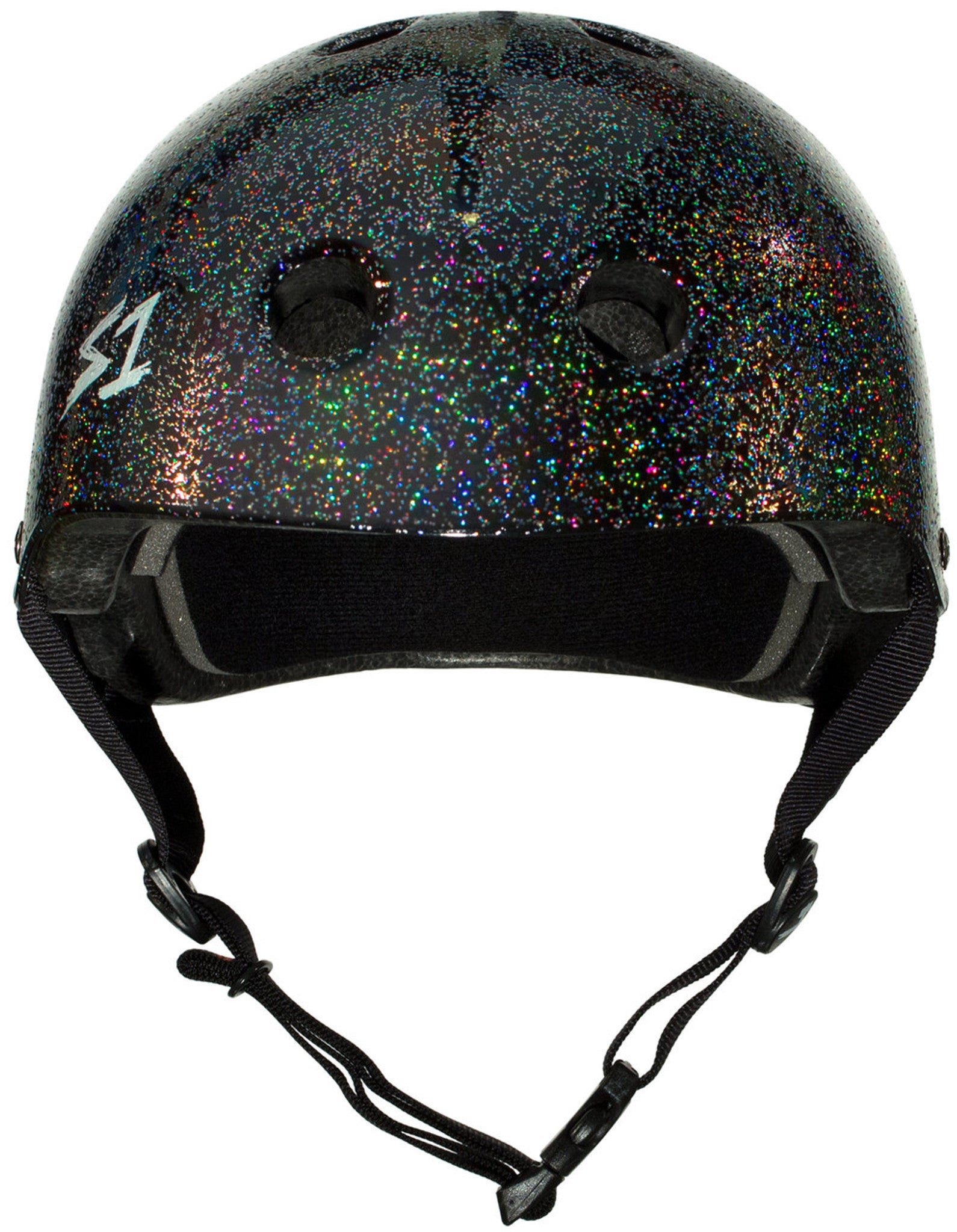 black glitter motorcycle helmet S1 Lifer Helmet