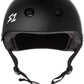 Black Matte Skate Helmet S1 Lifer front view.