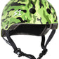 Green Camo Matte Skateboard Helmet S1 Lifer 3/4 view