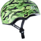 Green Camo Matte Roller  Skate Helmet S1 Lifer side view