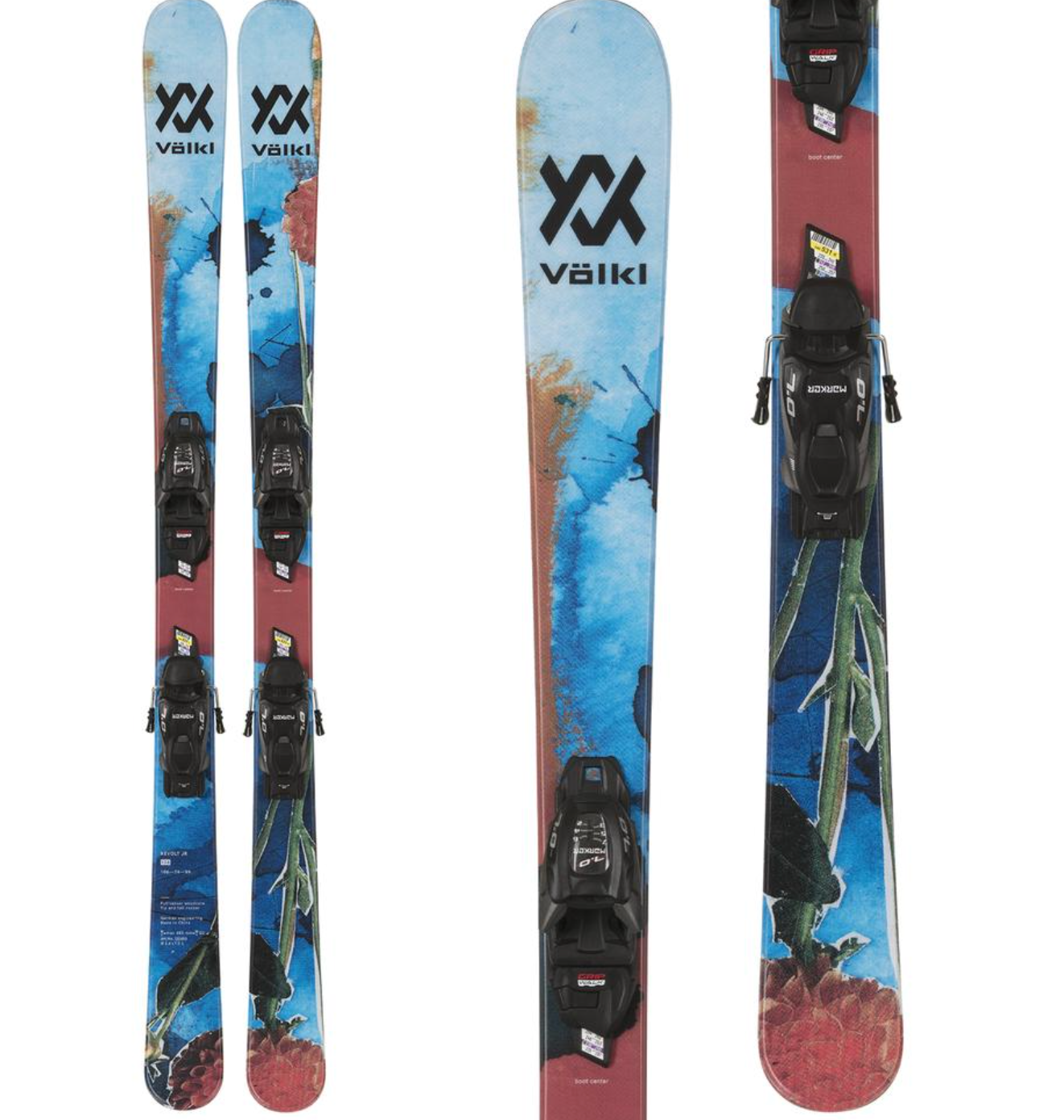 Völkl Revolt Jr Skis + vMotion 4.5 GW Bindings - Kids' 2023