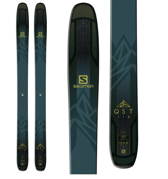 Salomon QST 118 Skis 2019 – Demo Sport Salomon QST 118 Skis 2019 – Demo Sport