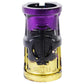Oath Cage V2 Alloy 4 Bolt SCS Clamp - Black/Purple/Yellow
